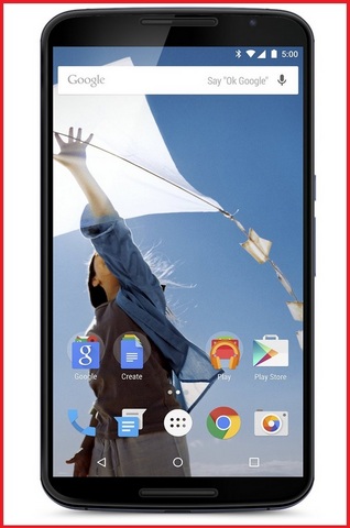 Smartphone nexus 6 32 gb blu