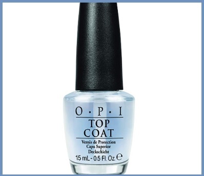 Smalto opi top coat