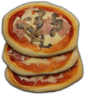 Pizza con capperi e acciughe