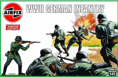 Soldatini airfix 1 32 german infantry