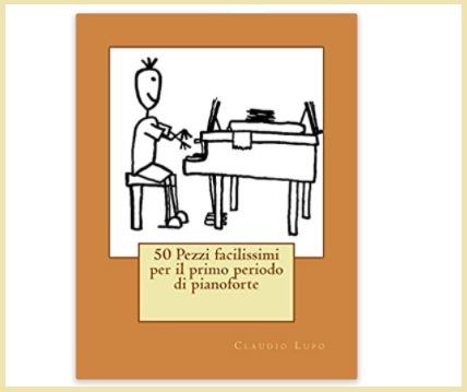 Spartito musicale pianoforte ragazzi