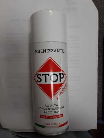 Igienizzante superfici spray