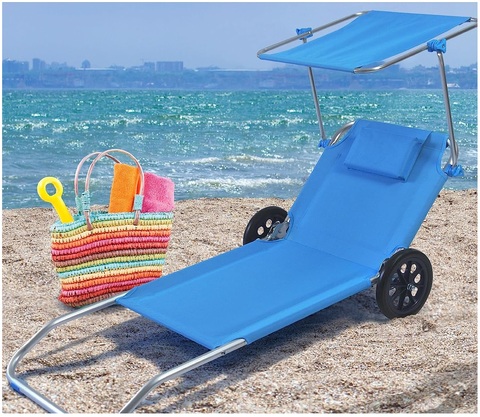 Lettino Carrello Per La Spiaggia