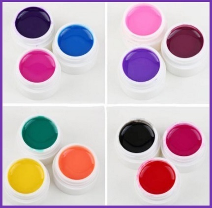 Colori acrilici ad acqua 12 colori diversi nail art