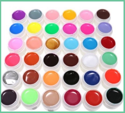 Colori acrilici ad acqua set completo nail art