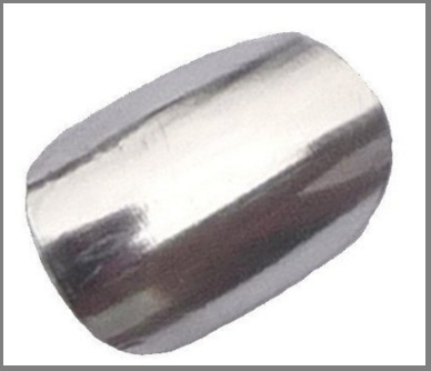 Minx nail foil metallico argento acciaio | Grandi Sconti | Ricostruzione Unghie Occorrente