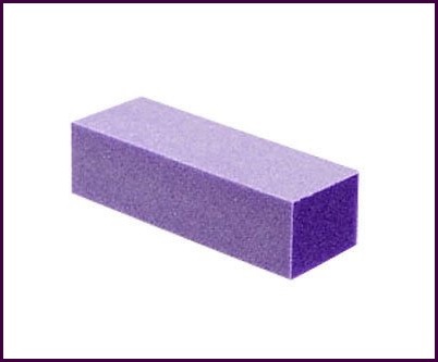 Mattoncini color viola grana 60/100 | Grandi Sconti | Ricostruzione Unghie Occorrente