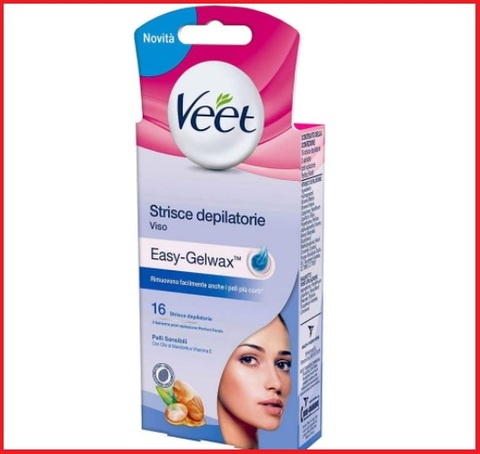 Strisce depilatorie ascelle veet