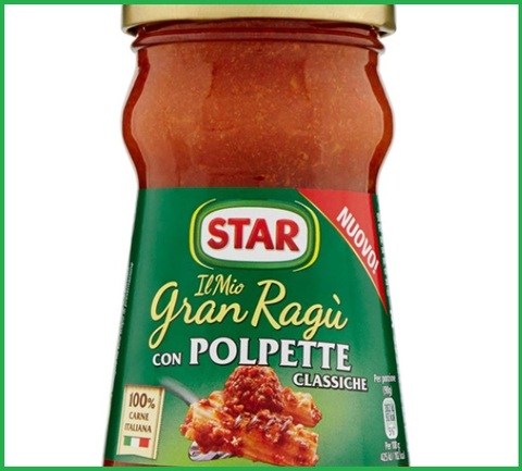 Sugo star con polpette | Grandi Sconti | Sughi