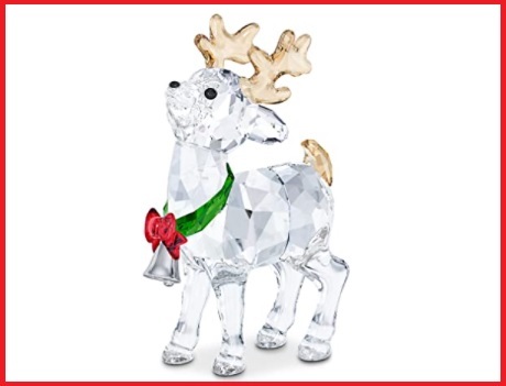 Renna Swarovski Babbo Natale