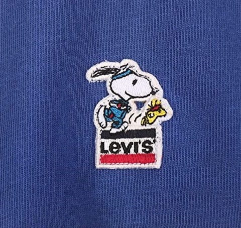 T shirt levis donna con snoopy