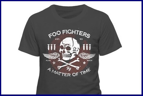 T shirt foo fighters uomo | Grandi Sconti | t-shirt personalizzate online economiche