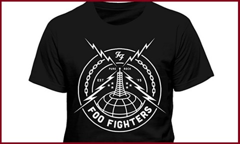 T shirt foo fighters black strike | Grandi Sconti | t-shirt personalizzate online economiche