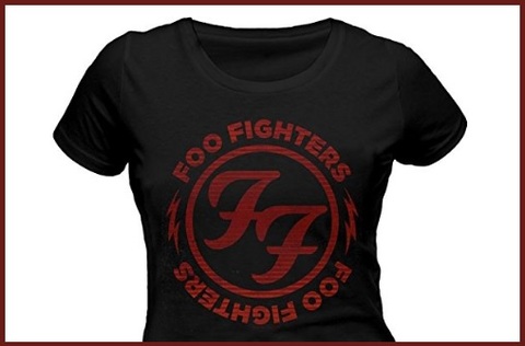 T Shirt Foo Fighters Ladies