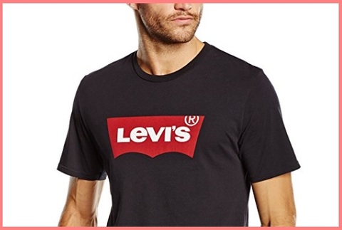T-shirt levis nero | Grandi Sconti | t-shirt personalizzate online economiche