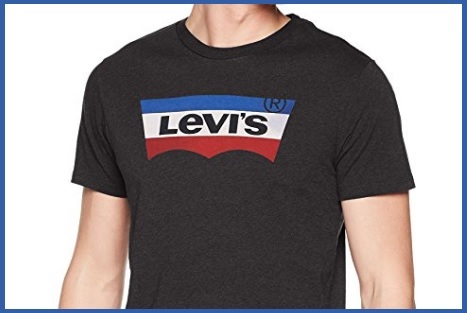 Levis t shirt uomo nero | Grandi Sconti | t-shirt personalizzate online economiche