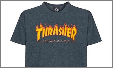 T-shirt thrasher fiamme