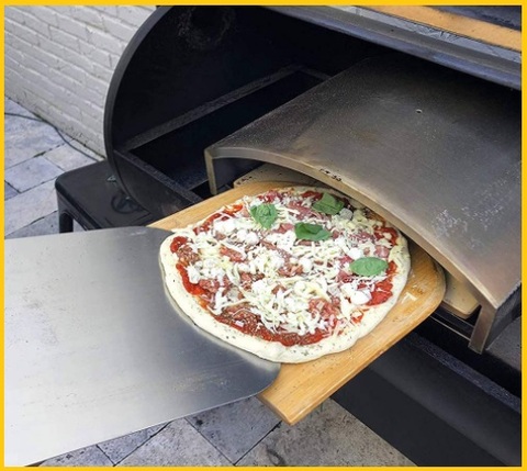 Tagliere legno per pizza con manico