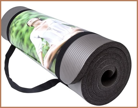 Tappetino grigio fitness