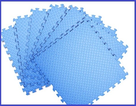 Tappetino Fitness 60x60 Blu