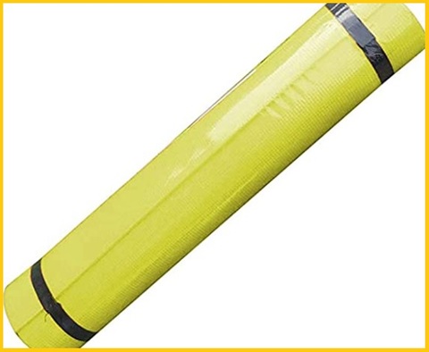Tappetino per fitness giallo