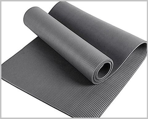Tappetino fitness grigio chiaro