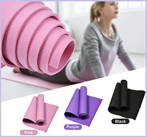 Tappetino Fitness Imbottito Antiscivolo