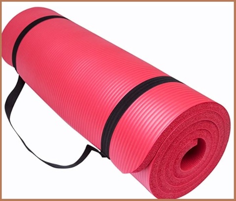 Tappeto rosso fitness