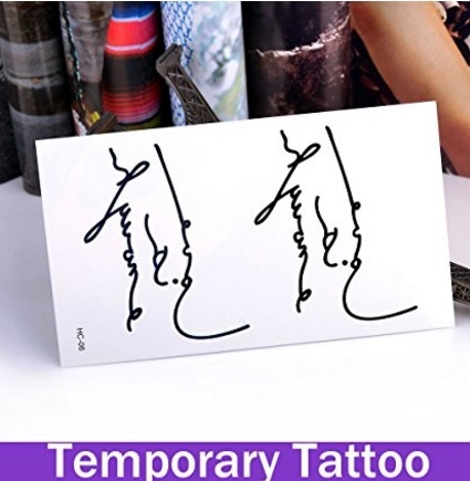 Tattoo temporanei scritte uniche e molto belle