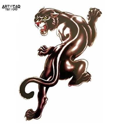 Tatuaggio Pantera Animale Realistico