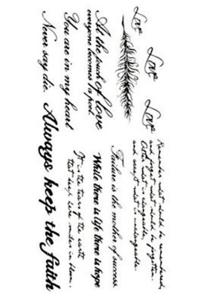 Scritte E Lettere Impermeabile Temporanei