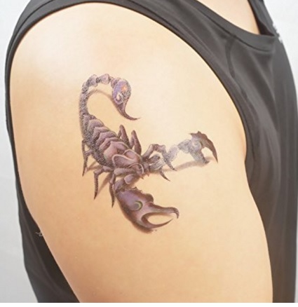 Scorpione tattoo temporary