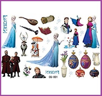 Tattoo Personaggi Frozen