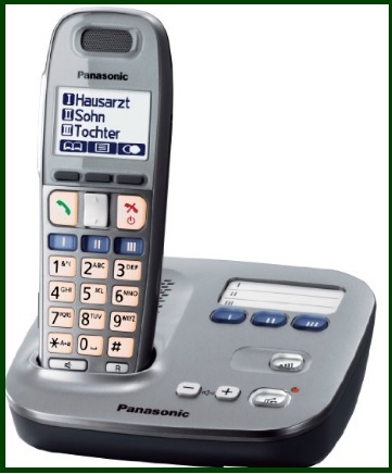 Telefoni cordless panasonic con sveglia