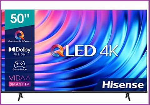 Televisore hisense hd 50 pollici 4k