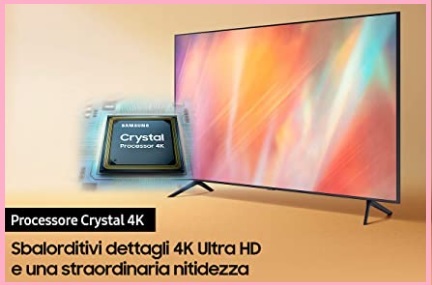 Samsung Smart Tv 4k Con Mega Contrasto Nero