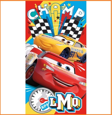 Telo Mare Cars Microfibra
