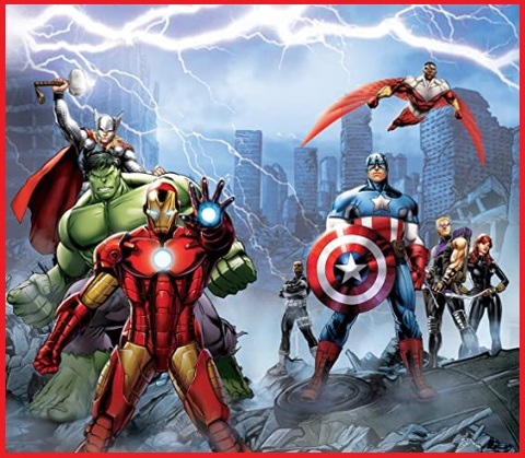 Tenda cameretta bambini avengers