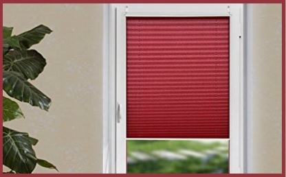 40 x 100 cm colore bianco opaca con morsetto per finestre e porte protezione solare metablo Tenda plissettata senza fori 