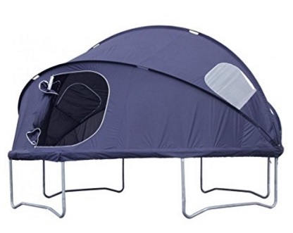 Tenda camping trampolino