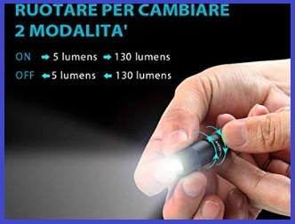 Torce a led ricaricabili