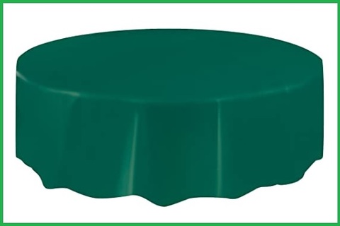Tovaglie rotonde plastica verde