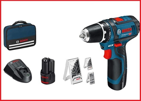 Trapano avvitatore bosch blu batteria ricaricabile