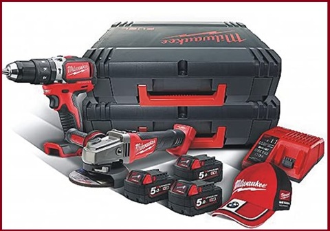 Milwaukee m18 trapano smerigliatrice