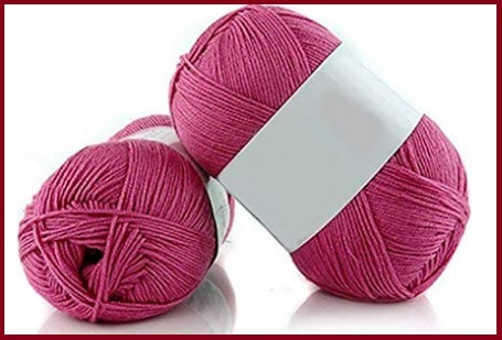 Cotone uncinetto colorato rosa