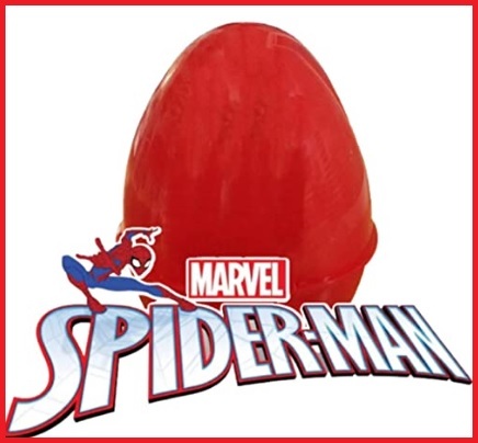 Pasqualone di spider man con sorprese | Grandi Sconti | Uova di Pasqua