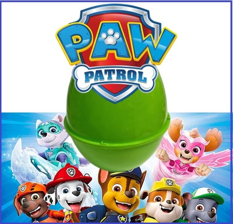 Uova di pasqua paw patrol