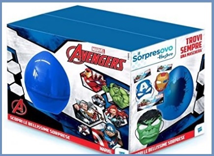 Sorpresovo avengers hasbro