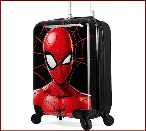 Valigia per bambini con spider man