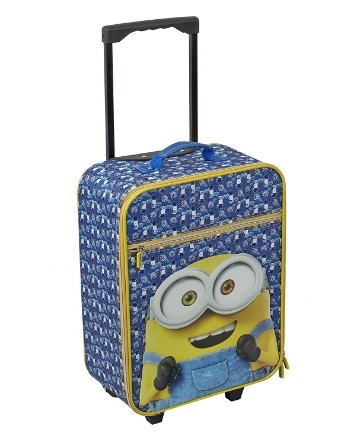 Valigia trolley dei minion con 2 ruote